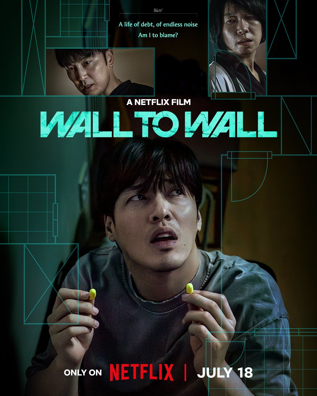 Wall To Wall 2025 Korean Movie watch Online Free In Hindi Dubbed