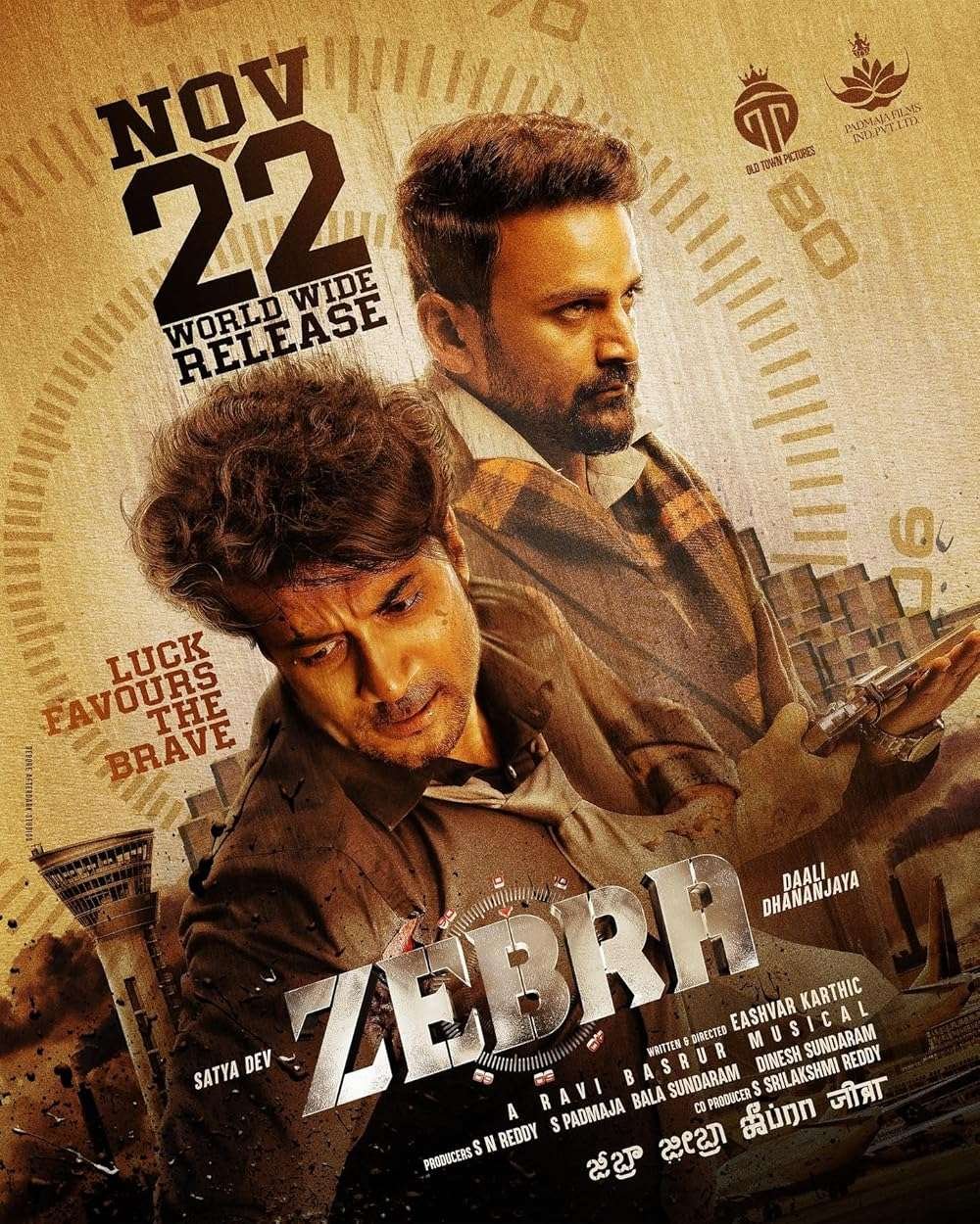 Zebra 2024 Hindi Dubbed Movie Watch Online HD Print Free Download