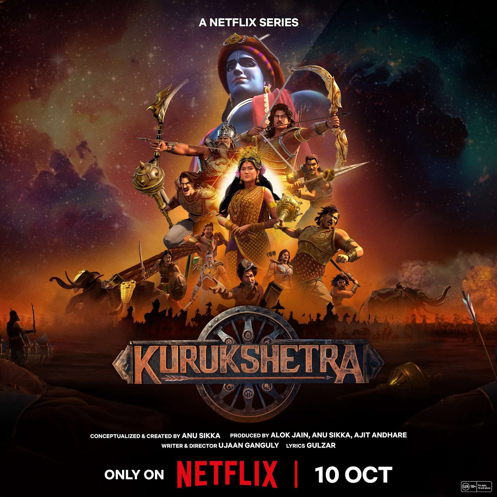 Kurukshetra The Great War of Mahabharata Netflix Hindi Season 1 Episode 10-18 Free watch online