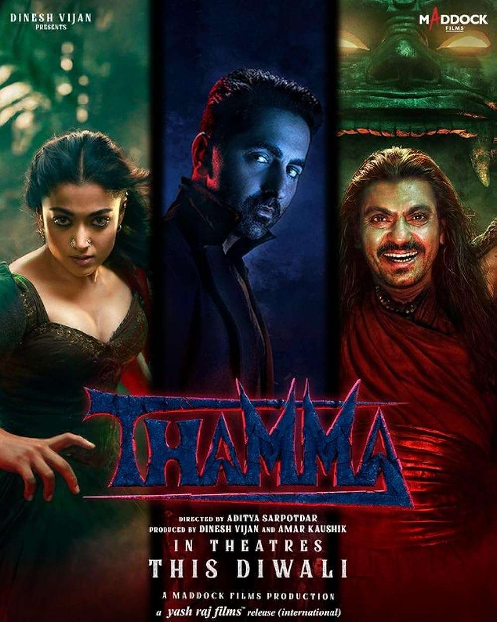 Thamma Movie 2025 Hindi Full Movie Watch Online HD Print Free Download