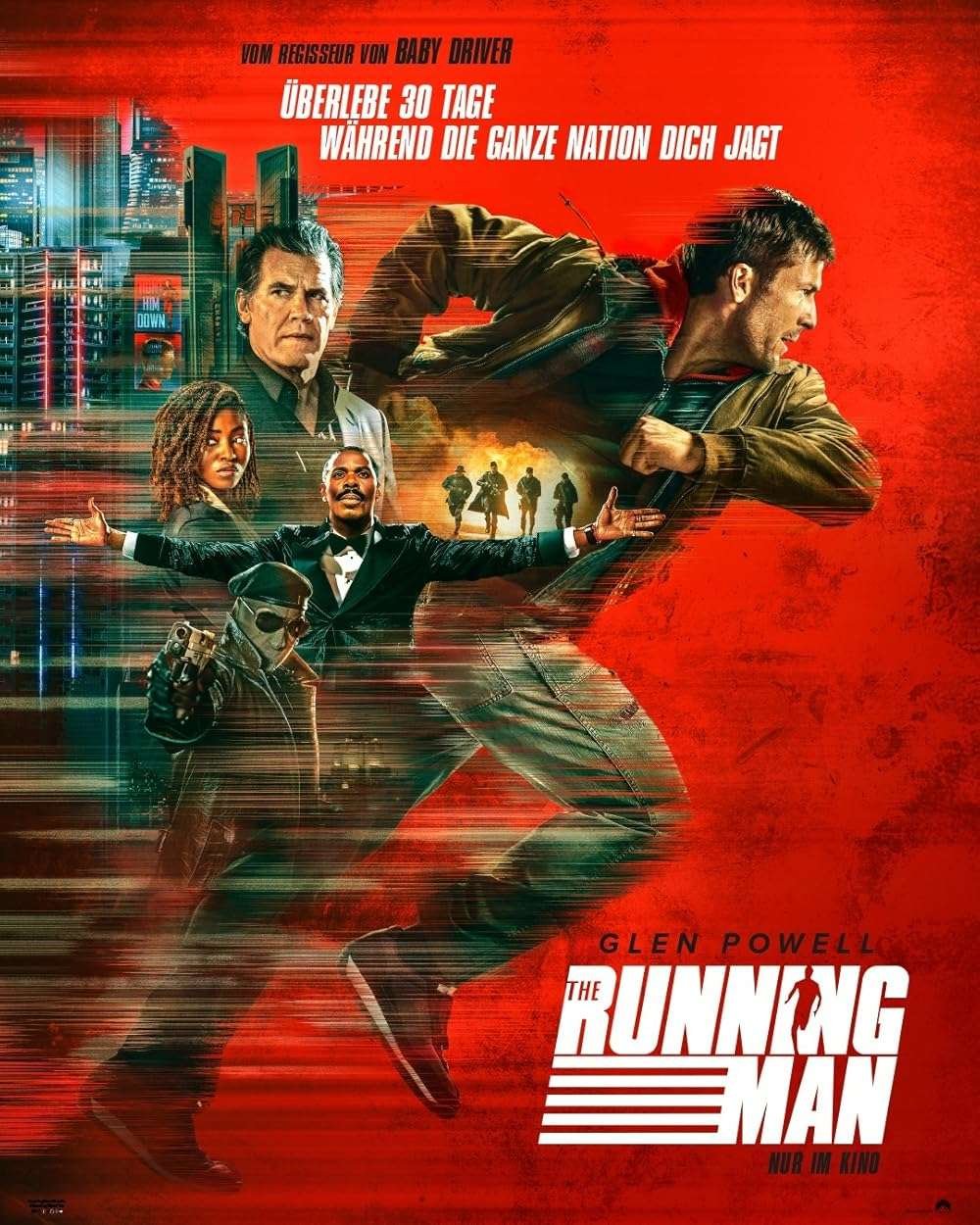 The Running Man movie 2025