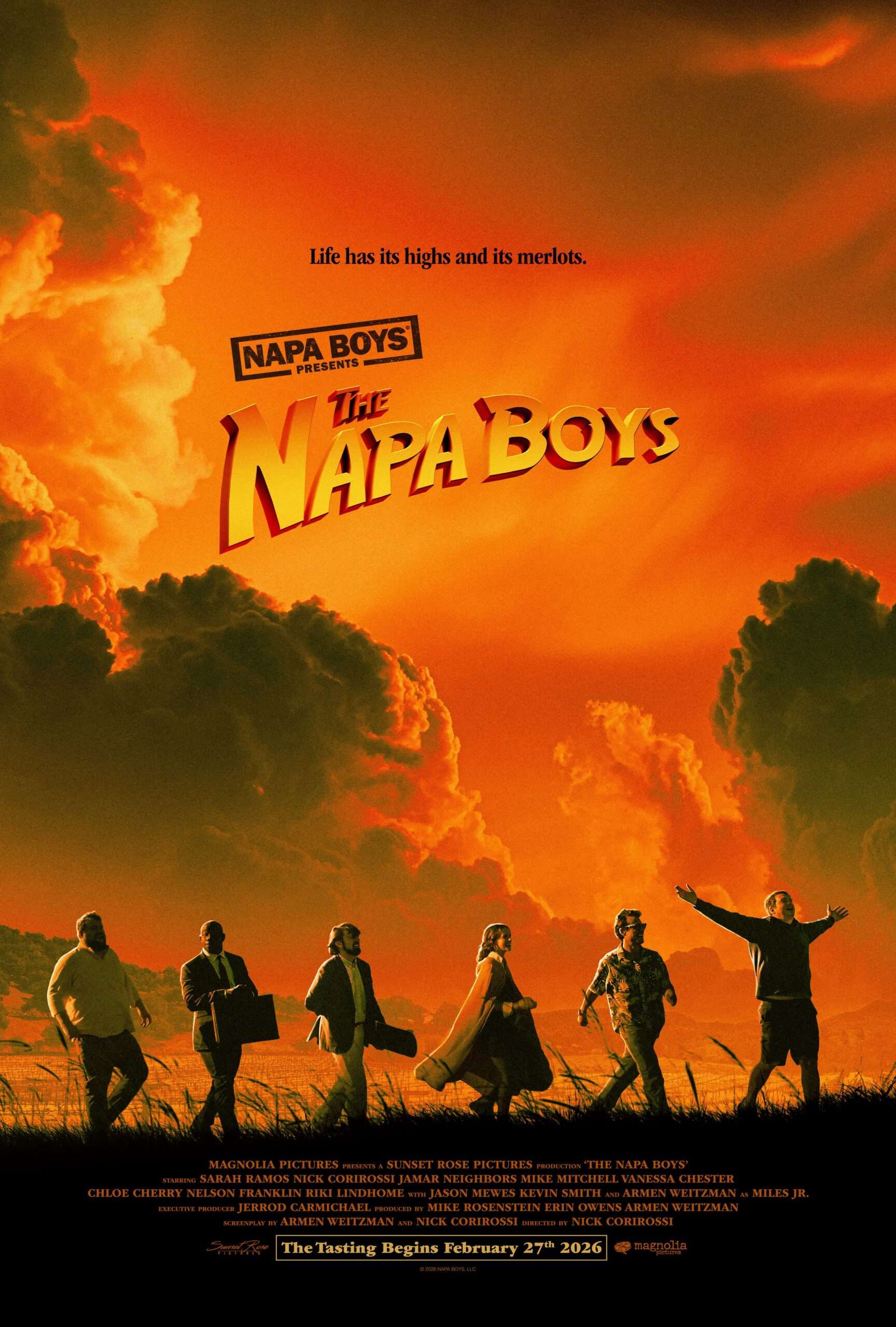 The Napa Boys movie 2026