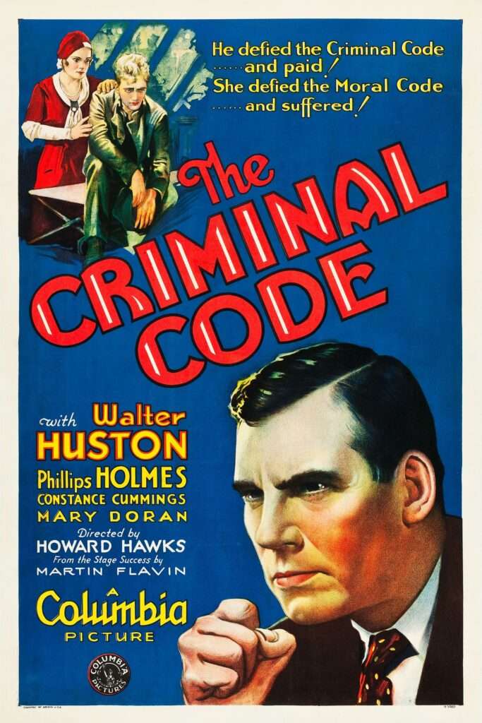 The Criminal Code Movie 1931